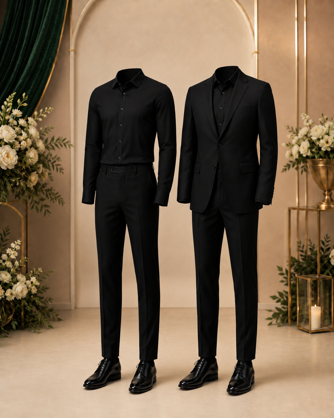 Attire guide for male guests