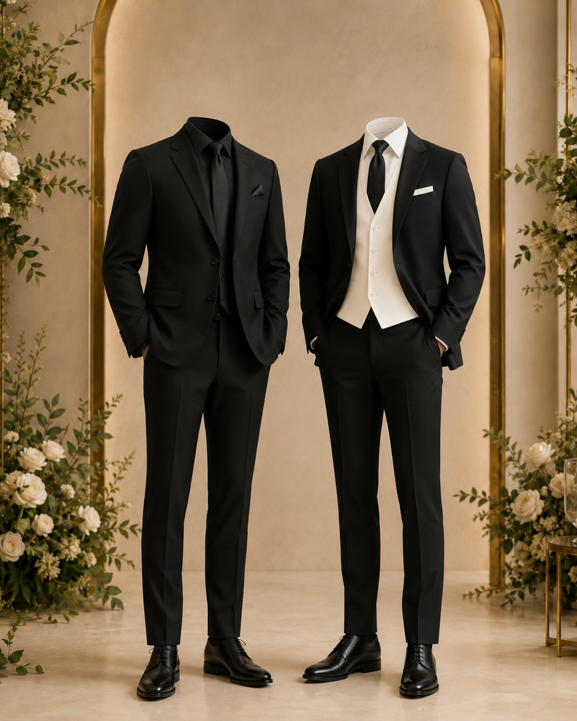 Attire guide for male principal sponsors