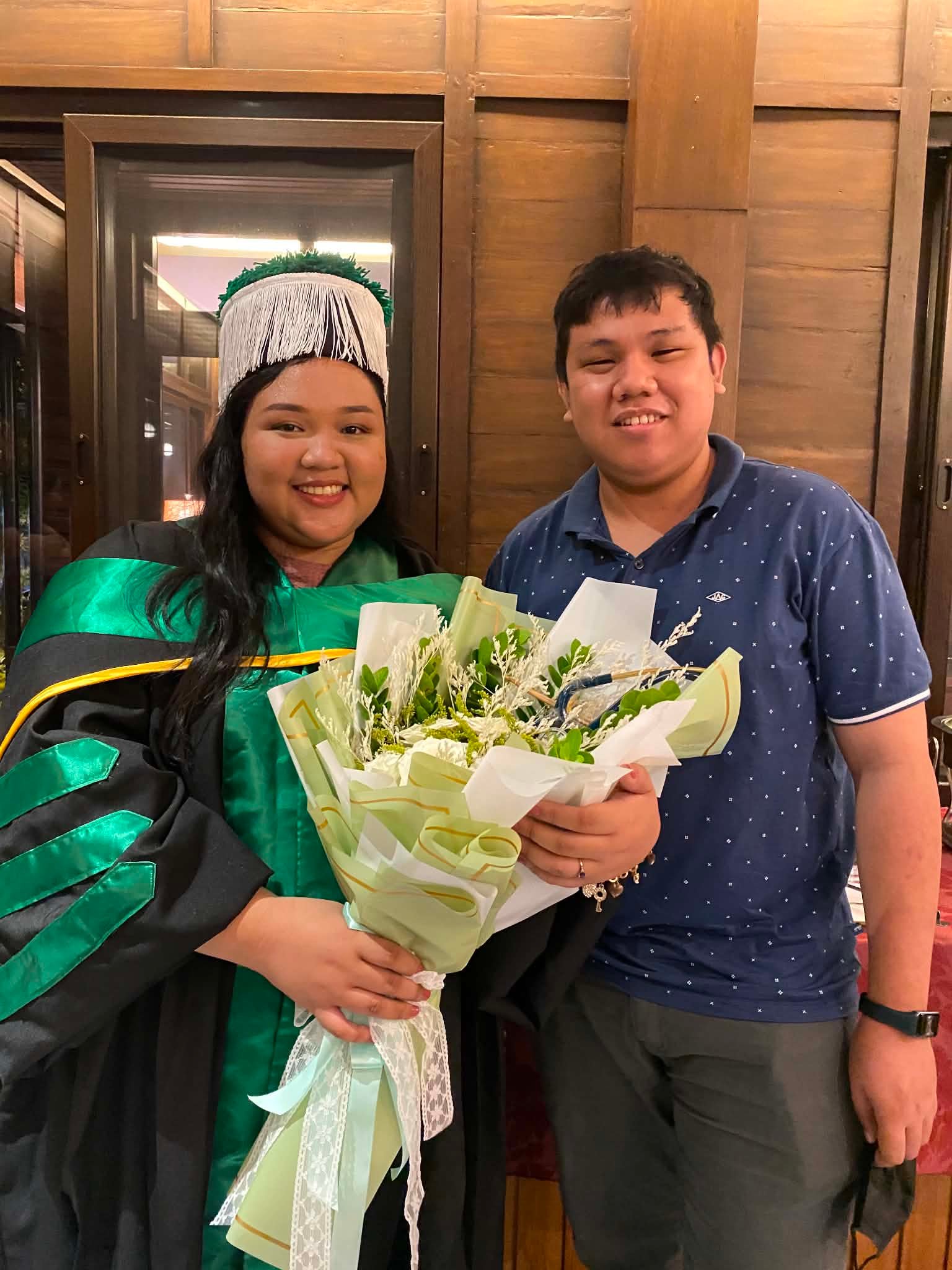 Kristle's medicine graduation